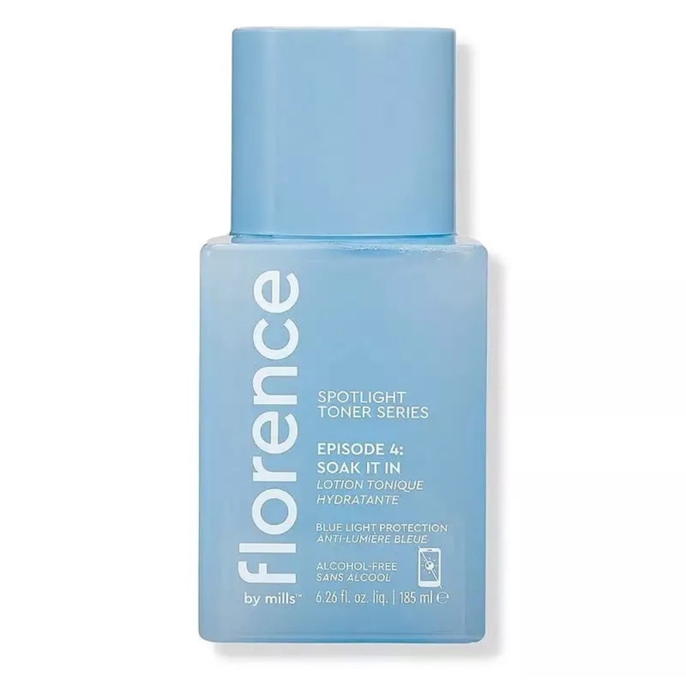 * FLORENCE BY MILLS  EPISODE 4: SOAK IT IN BLUE LIGHT PROTECTION TONER